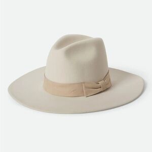 Brixton Layton Comfort Fedora in Tan, Size Small